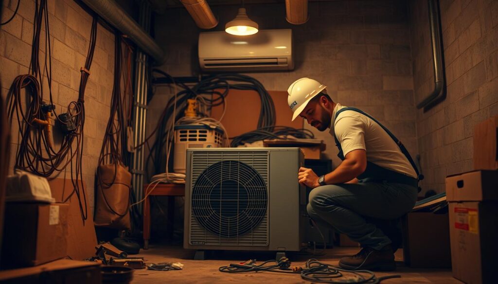 エアコン工事の課題