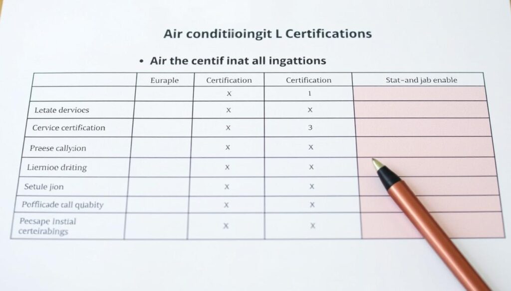 資格種類比較表